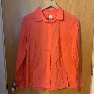 J.Crew Coral Button Down